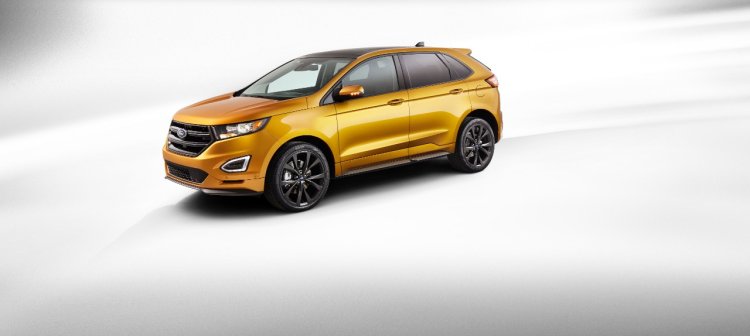 2015 Ford Edge Sport official image front three quarters