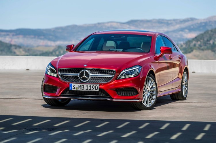 2015 Mercedes CLS Class front official image