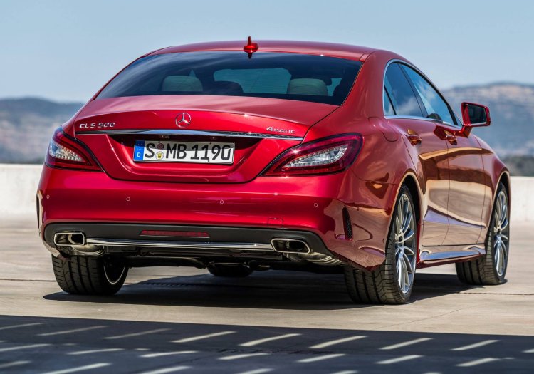 2015 Mercedes CLS Class rear official image