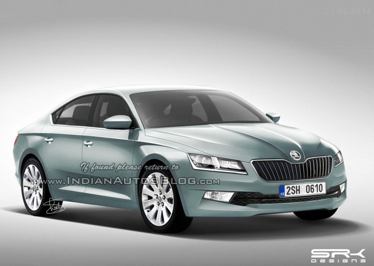 2016 Skoda Superb IAB rendering