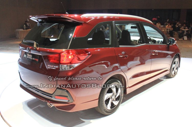 Honda Mobilio RS rear three quarter Indonesia launch
