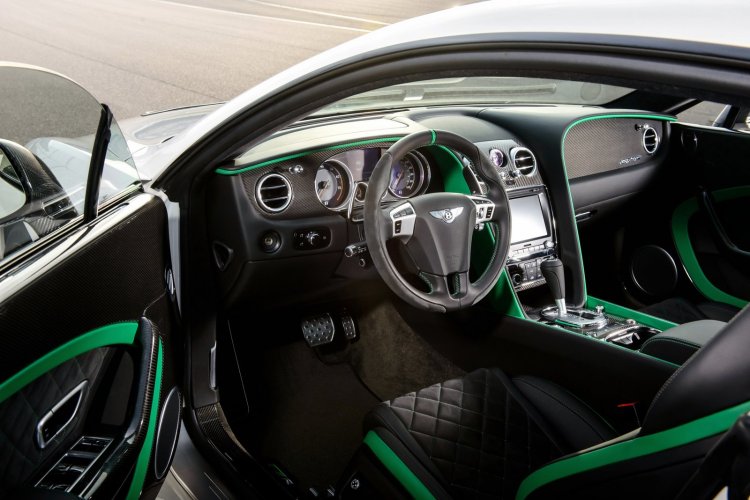 Interior of the Bentley Continental GT3-R