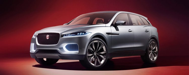 Jaguar C-X17 grey studio image