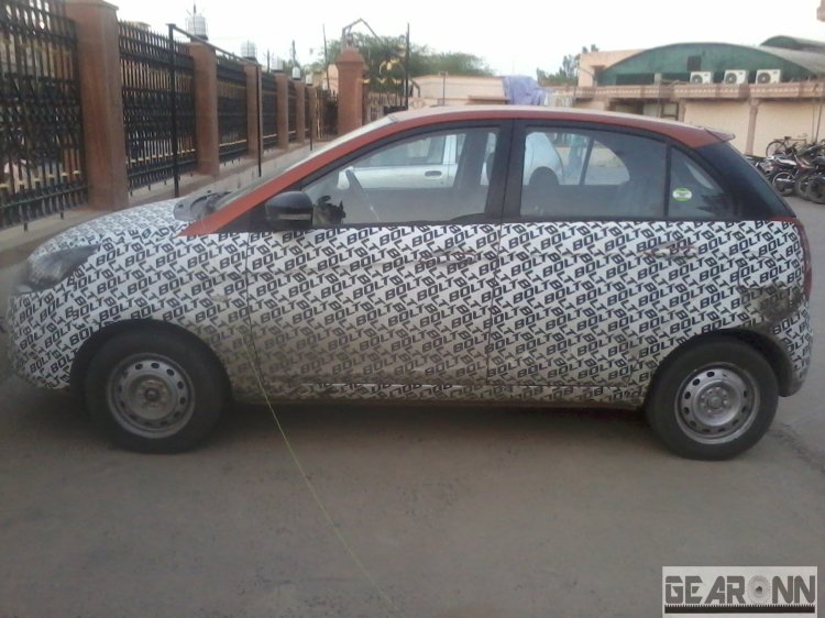 Tata Bolt spied in Bikaner profile