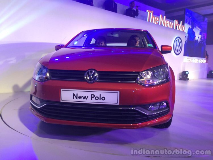 2014 VW Polo facelift India launch live front