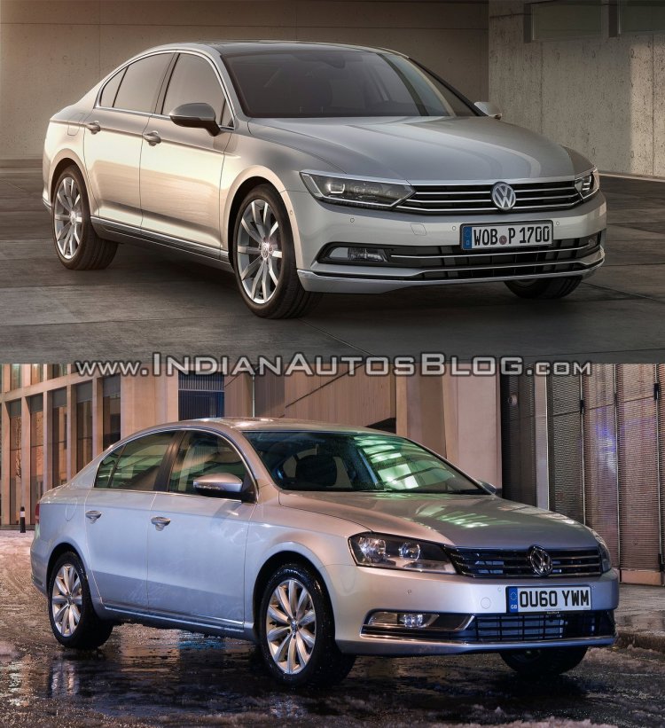 Old vs New - 2015 VW Passat vs 2011 VW Passat