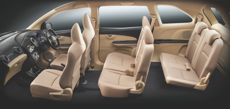 Honda Mobillio India updated seats