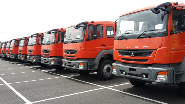 India-made Mitsubishi FUSO trucks exported to Indonesia