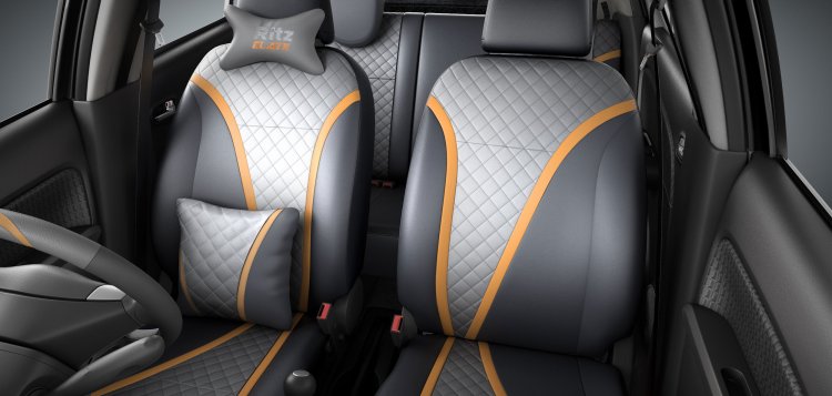 Maruti Ritz Elate edition press shots seats