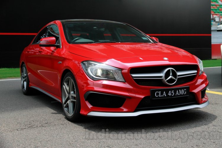 Mercedes CLA 45 AMG India launch live image