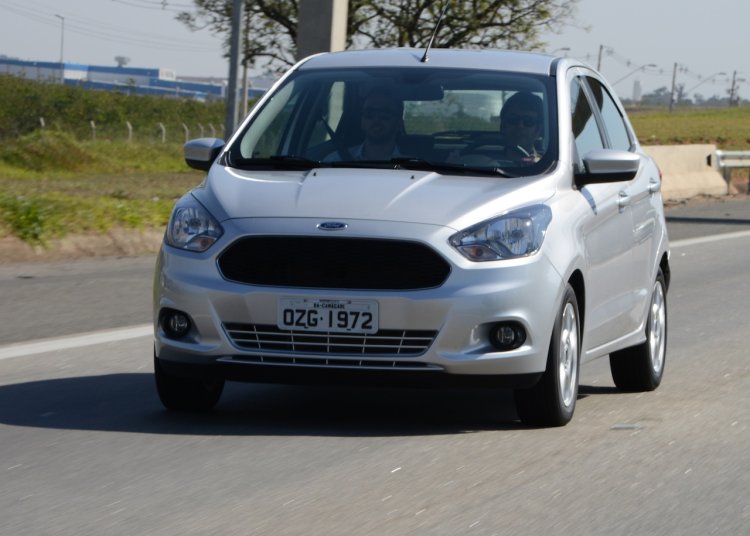 New Ford Ka first images dynamic
