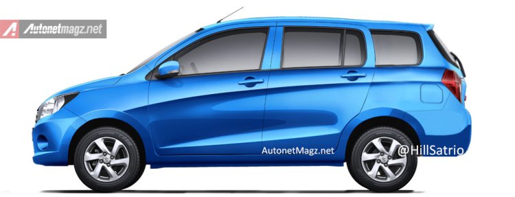 Suzuki Celerio MPV rendering side