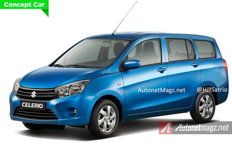 Suzuki Celerio MPV rendering