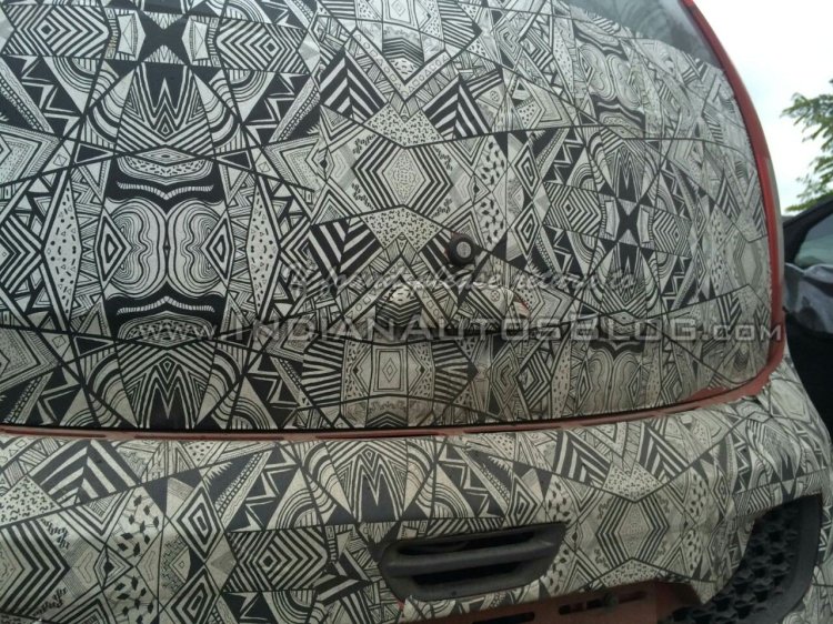 Tata Nano Twist Active F-Tronic spied bootlid
