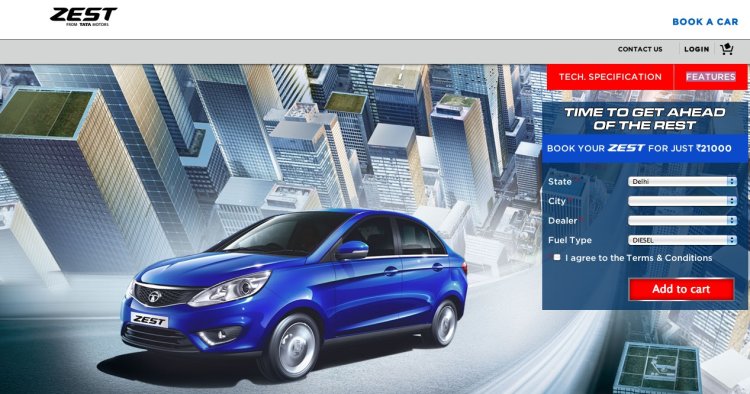 Tata Zest bookings start