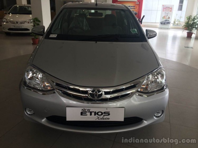 Toyota Etios Xclusive Edition live shots front
