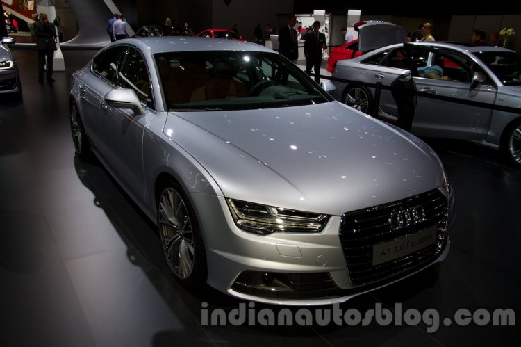 2015 Audi A7 at the Moscow Motorshow 2014