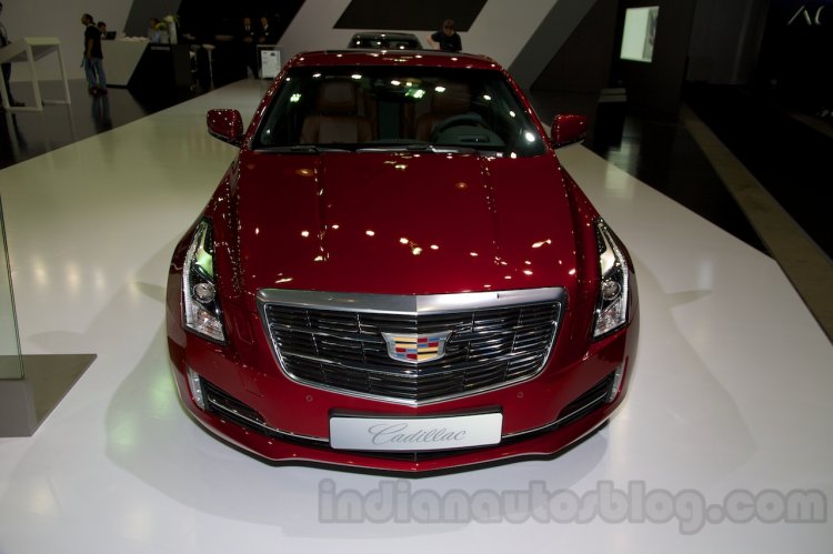 2015 Cadillac ATS at the 2014 Moscow Motor Show front