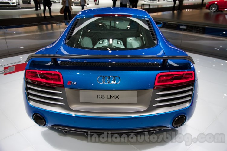 Audi R8 LMX rear at the 2014 Moscow Motor Show