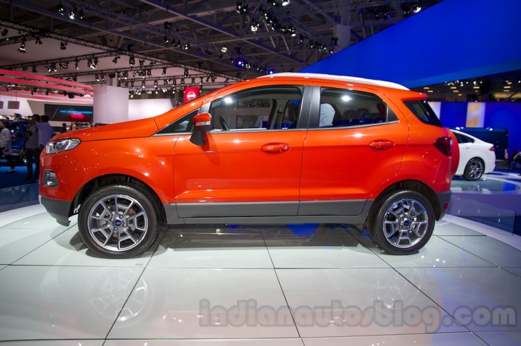 Ford EcoSport side at the 2014 Moscow Motor Show