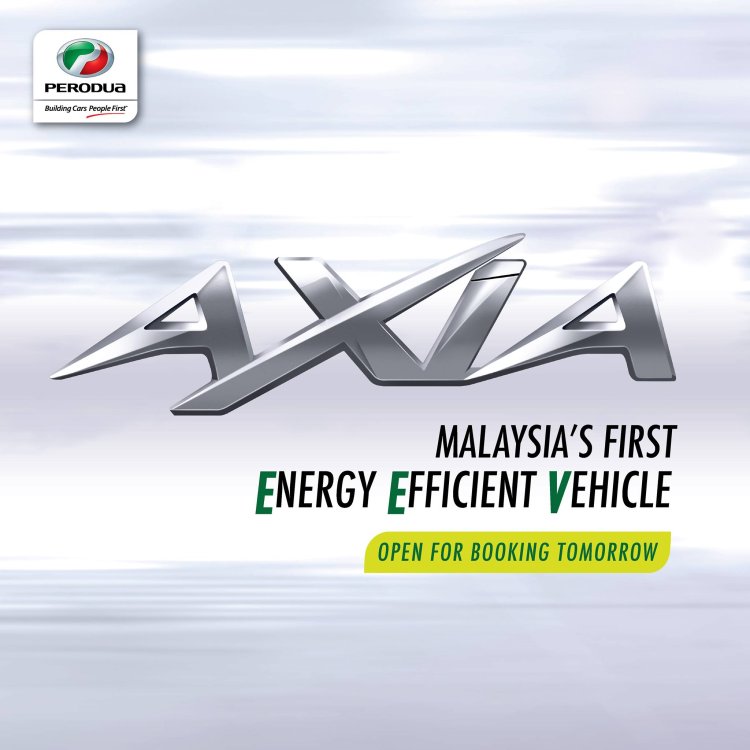 Perodua Axia badge
