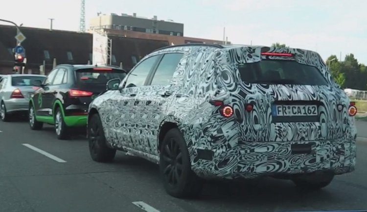 Spied 2016 Mercedes GLK Class