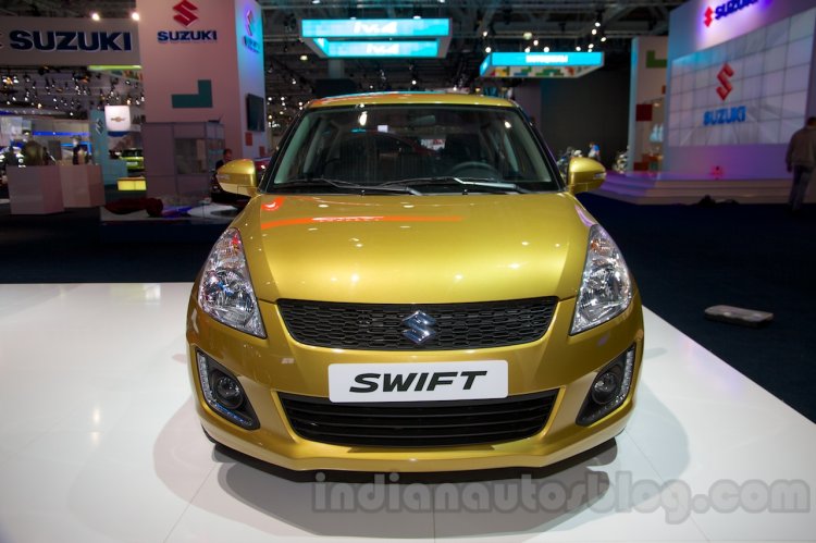 Suzuki Swift facelift at the 2014 Moscow Motor Show