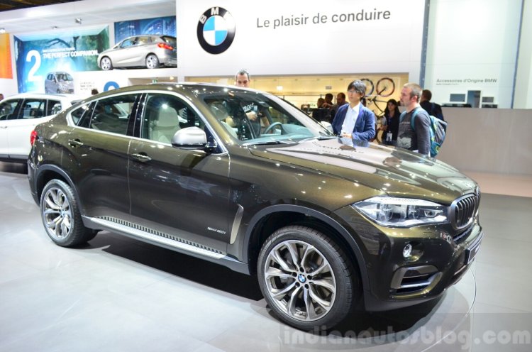 2015 BMW X6 at the 2014 Paris Motor Show