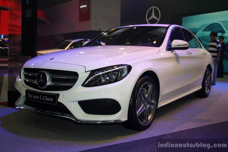 2015 Mercedes C Class at the 2014 Philippines Motor Show