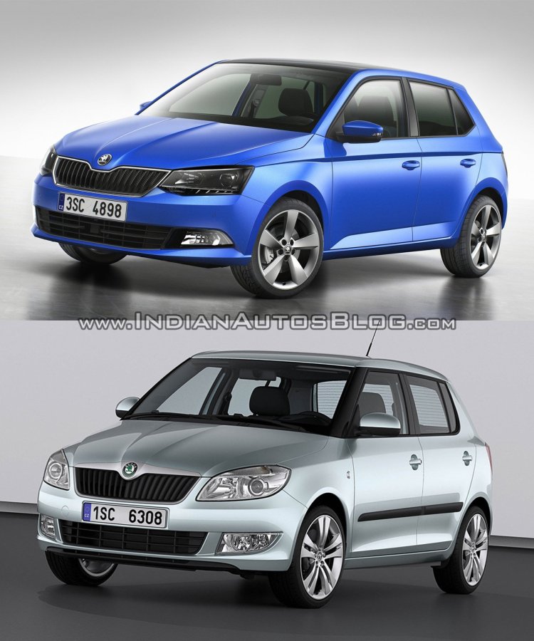 2015 Skoda Fabia vs current Skoda Fabia