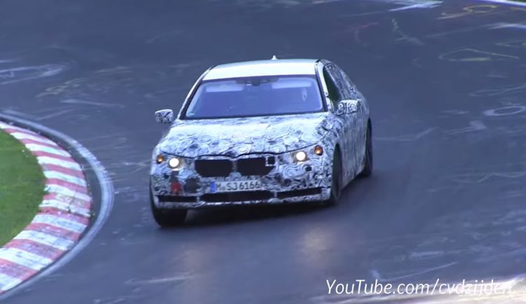 2016 BMW 7 Series spied Germany