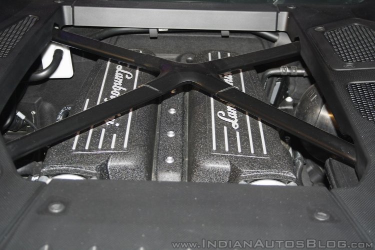Lamborghini Huracan India Launch engine