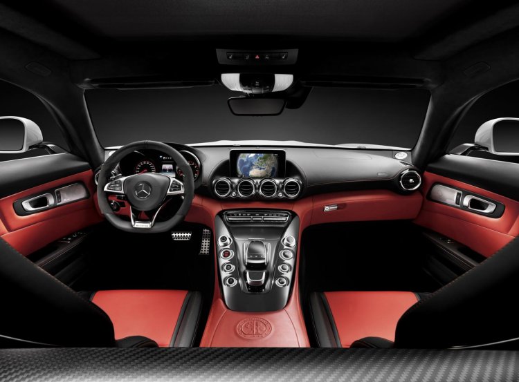 Mercedes AMG GT press image dashboard