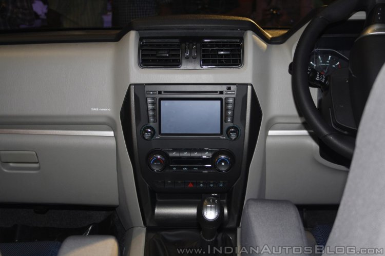 New Mahindra Scorpio facelift center console