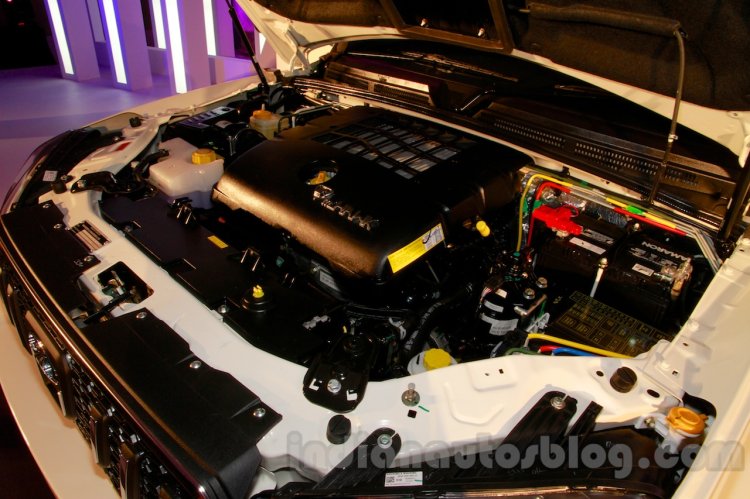 New Mahindra Scorpio engine image Delhi launch