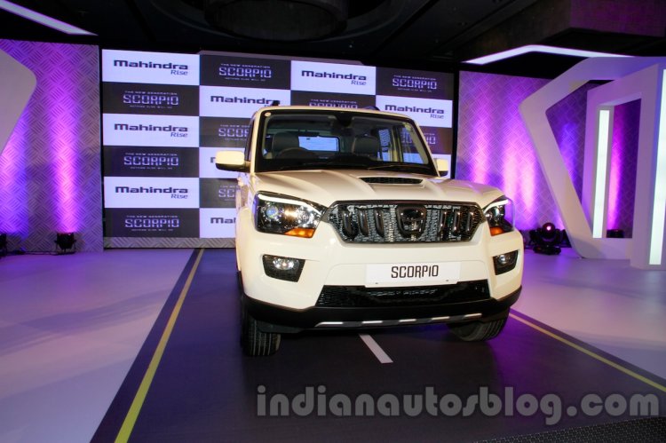 New Mahindra Scorpio front Delhi launch