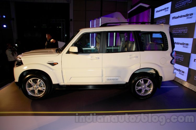 New Mahindra Scorpio side Delhi launch