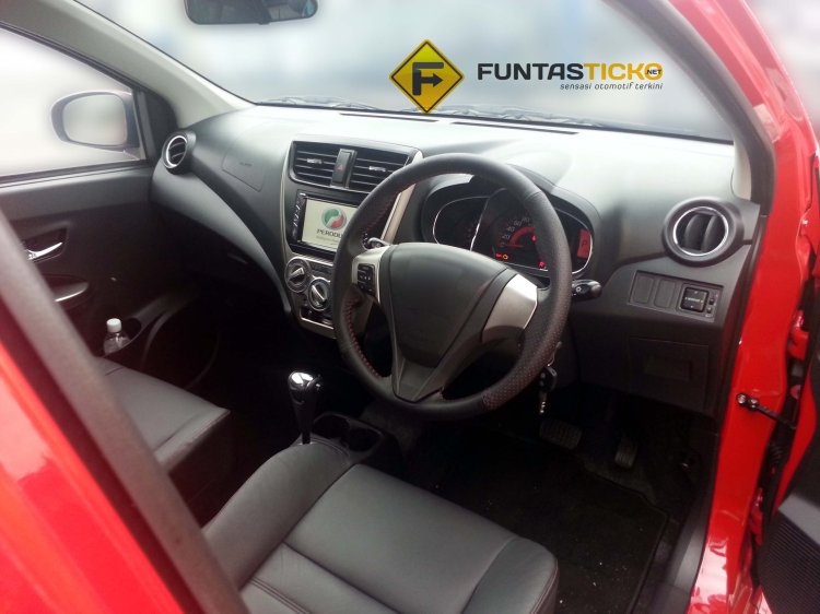 Perodua Axia spied in Malaysia touchscreen infotainment system