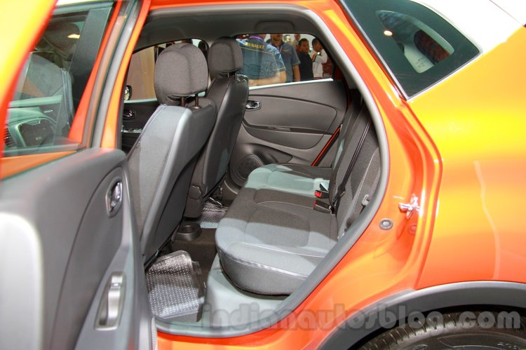 Renault Captur at the 2014 Indonesia International Motor Show rear seat