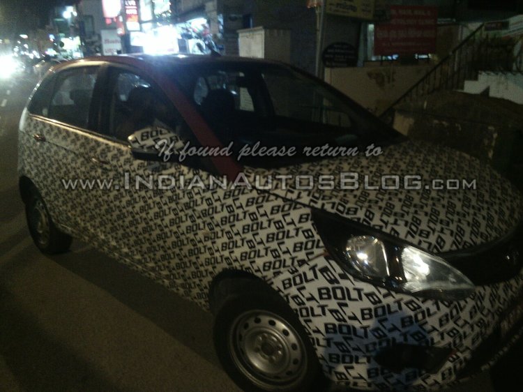 Tata Bolt spied Coimbatore front