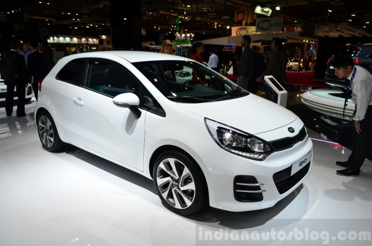 2015 Kia Rio at the 2014 Paris Motor Show