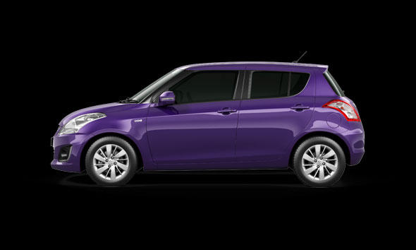 2015 Maruti Swift facelift mysterious violet
