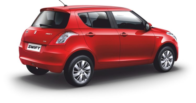 2015 Maruti Swift facelift rear quarters