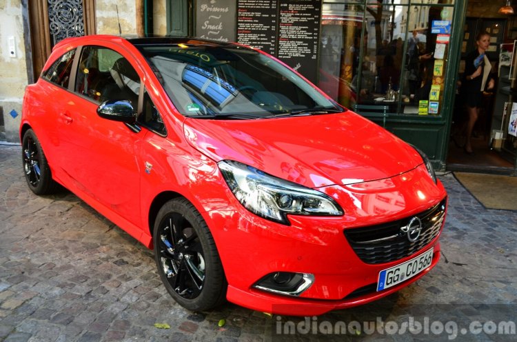 2015 Opel Corsa 3-door at the 2014 Paris Motor Show