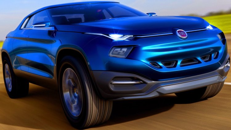 Fiat FCC4 Concept front three quarters