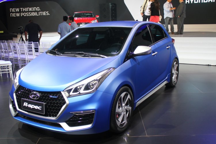 Hyundai HB20 R-Spec at the 2014 Sao Paulo International Motor Show