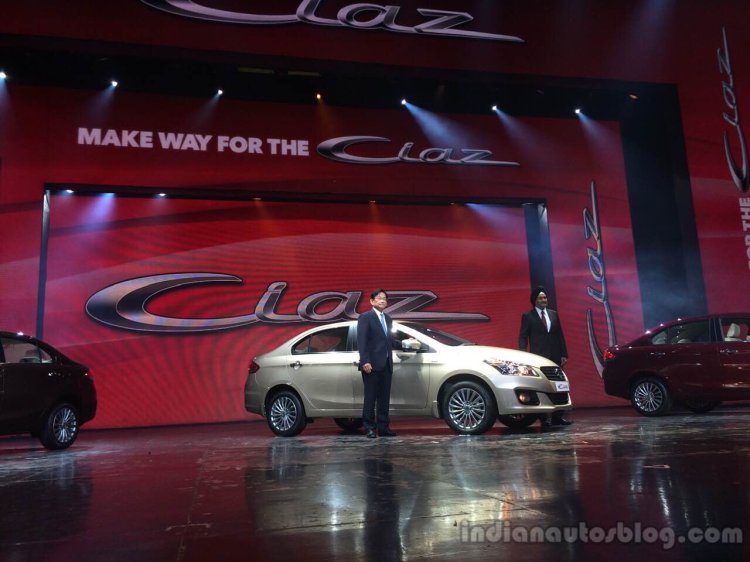 Maruti Ciaz launch live image