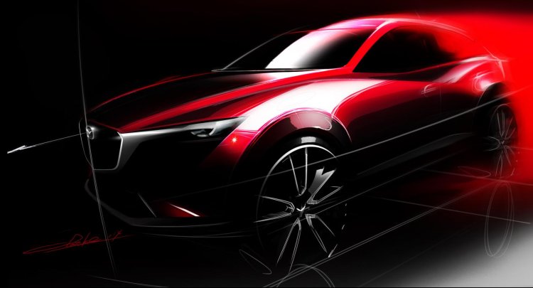 Mazda CX-3 official sketch