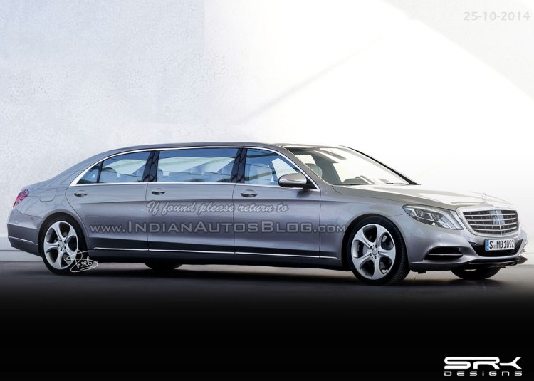 Mercedes S Class Pullman IAB rendering