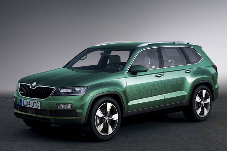 Skoda A Plus SUV rendering